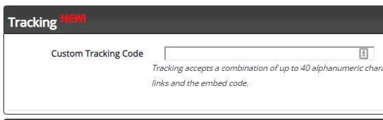 Libsyn Custom Tracking Codes