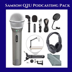Samson Q2U Podcast Pack